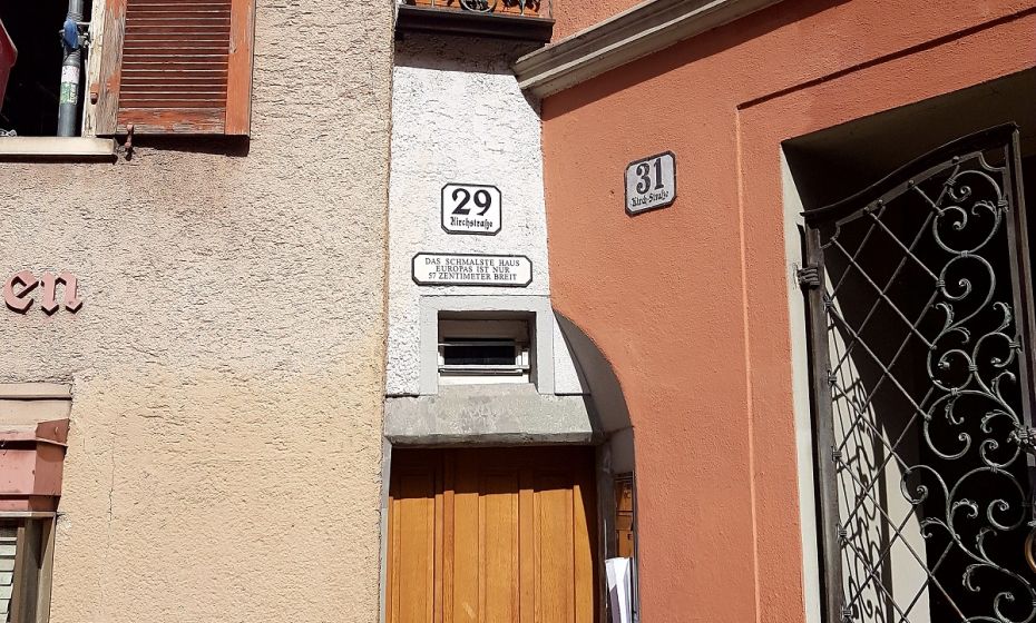 Schmalstes Haus Europas, Bregenz KirchstraÃe