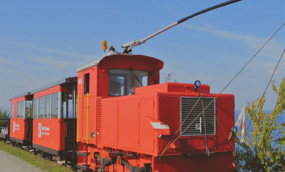 Rheinschauen Rheinbähnle-Rheinmündung