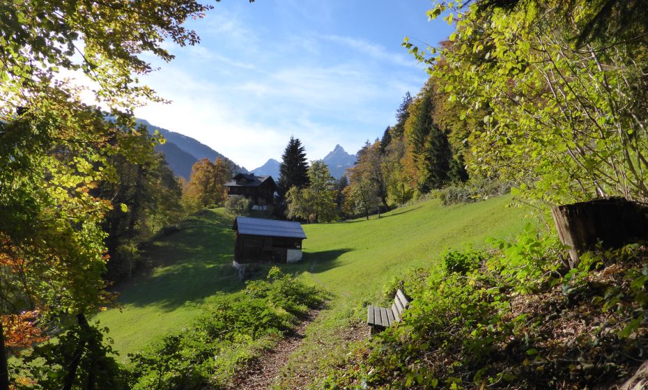 oberhalb von Schruns