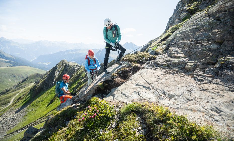 Klettersteig VAUDE Klettersteig Gargellner Köpfe Klettersteig VAUDE Klettersteig Gargellner Köpfe