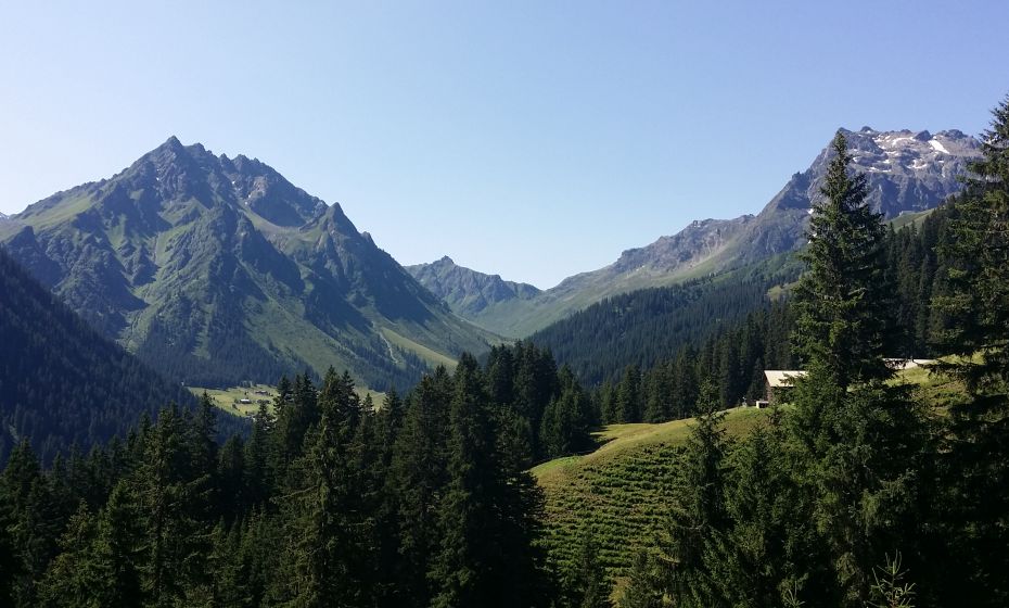 Ausblick taleinwÃ¤rts