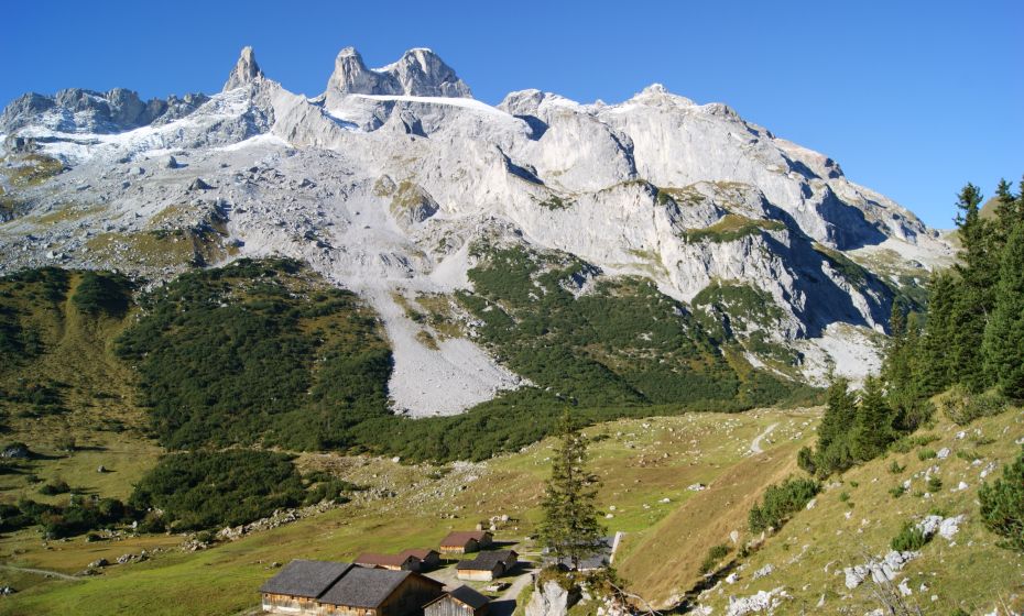 Drei Türme mit Sporaalpe Drei Türme mit Sporaalpe