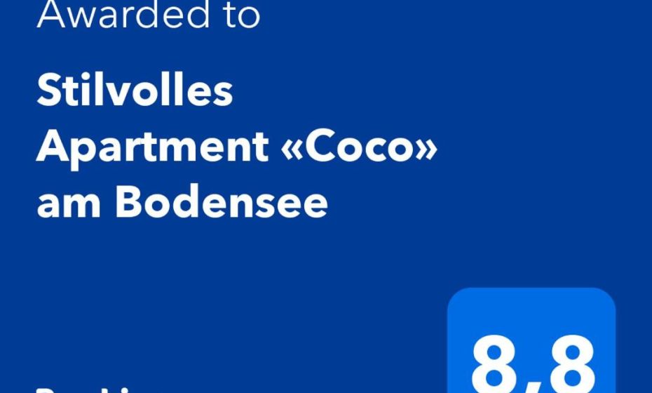 Stilvolles Apartment «Coco» am Bodensee Stilvolles Apartment «Coco» am Bodensee