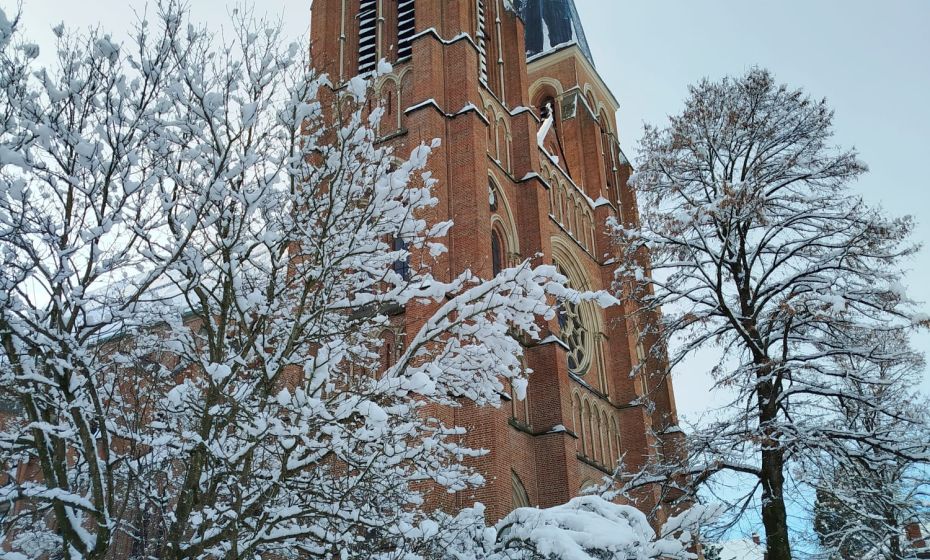 Herz Jesu Kirche Bregenz im Winter Herz Jesu Kirche Bregenz im Winter