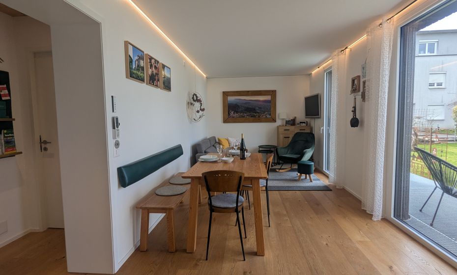 Ferienhaus Haus im Garten in Feldkirch- gemÃ¼tlicher Wohnbereich