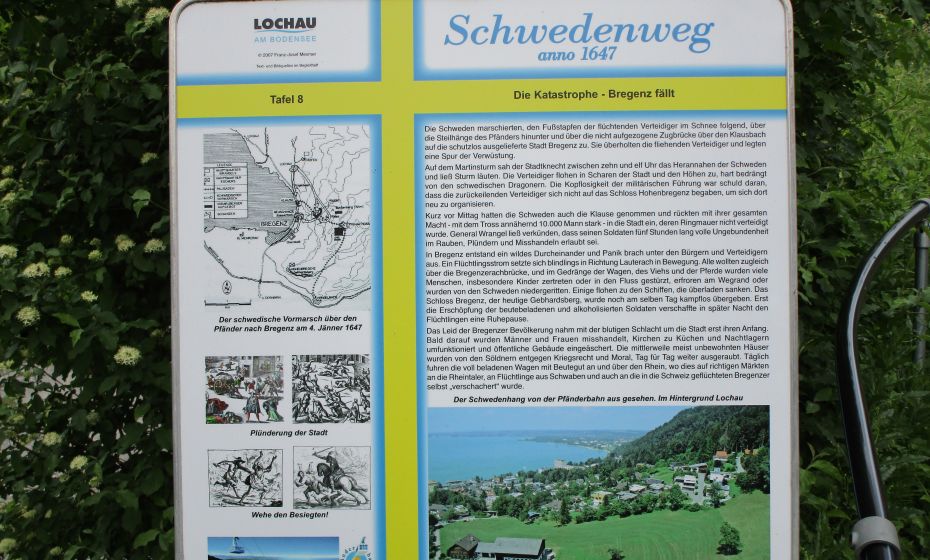 Erich Zucalli - Erich Zucalli / www.guideservice.at "Auf der Reute" kreuzen sich Wanderweg und der geschichtsträchtige Schwedenweg
