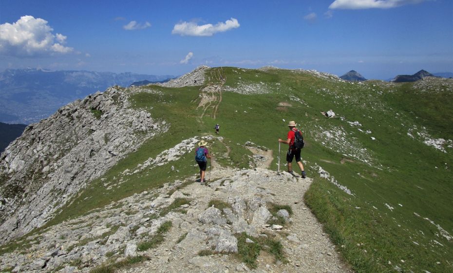 Erich Zucalli - www.guideservice.at Von hier aus ist der Augstenberg fast nicht zu erkennen