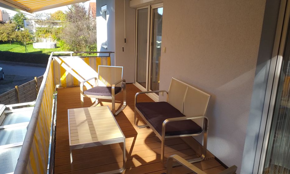 Ferienwohnung Plangger, Terrasse