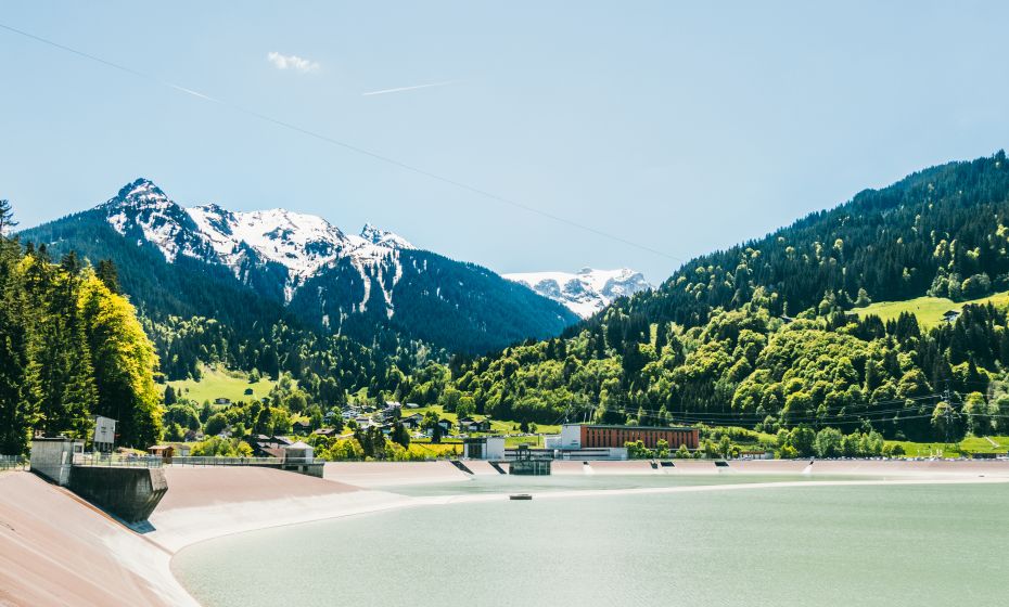 Latschau reservoir
