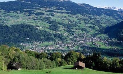 Blick Tschagguns Schruns