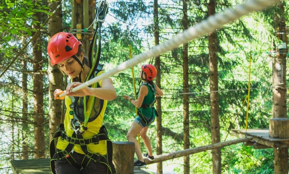 Golm Silvretta Lünersee Tourismus, Christoph Schöch Waldseilpark-Golm