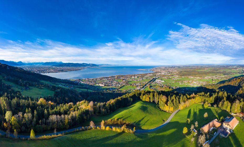 Eichenberg Blick auf Bodensee