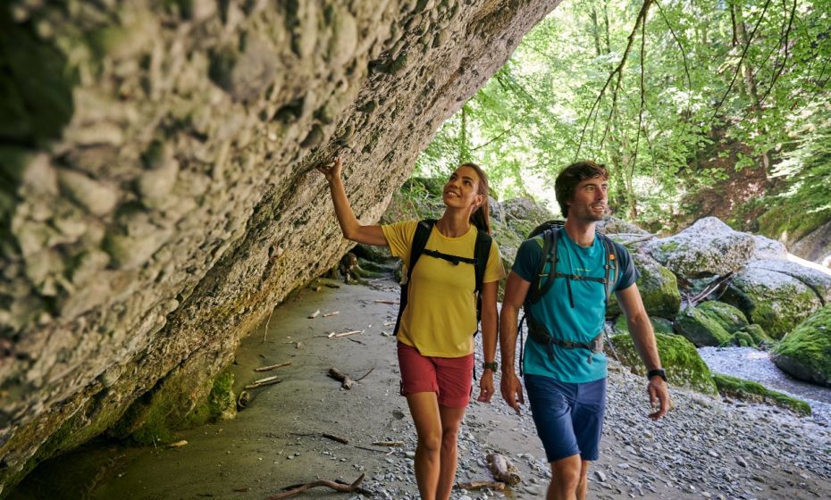 Wandern in der Engenlochschlucht in Hittisau Wandern in der Engenlochschlucht in Hittisau