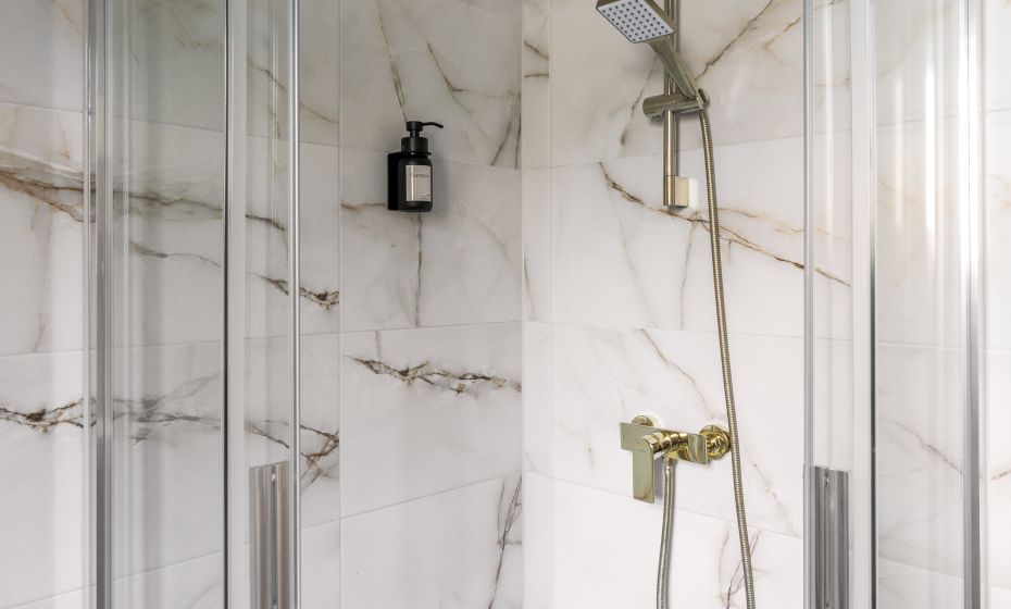 homy Lakeside Symphony Apt 2 Bregenz, Badezimmer, Dusche
