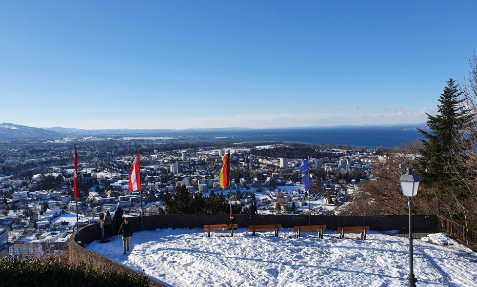 Bregenz Gebhardsberg im Winter Bregenz Gebhardsberg im Winter