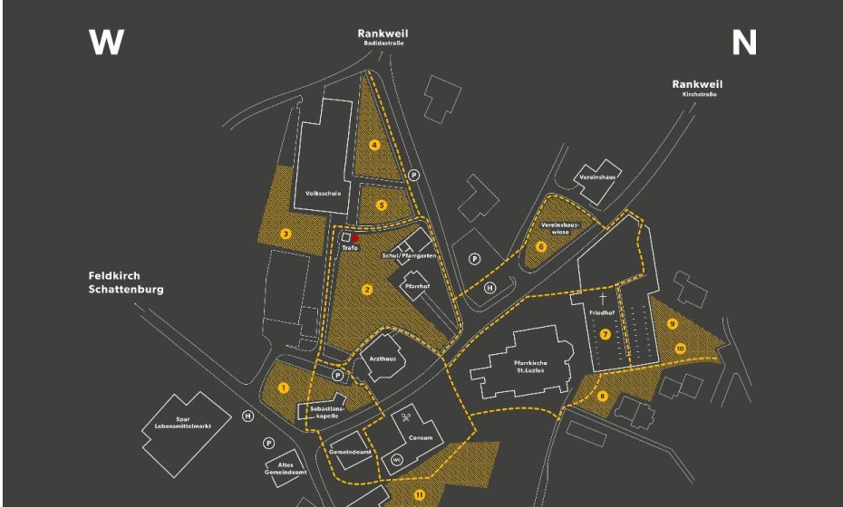 Gesamtplan Schauplatz Obst & Garten
