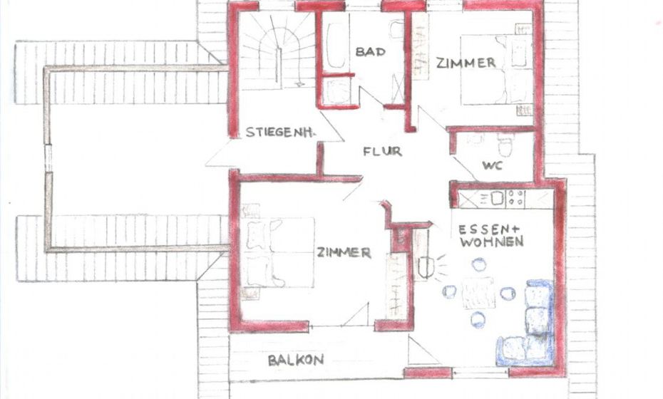 Haus Margret, Zwischenwasser