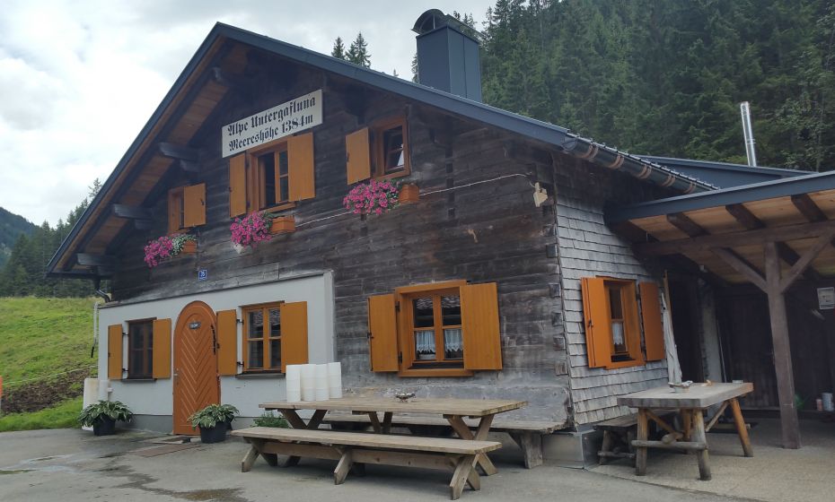 Untere Gaflunaalpe Untere Gaflunaalpe