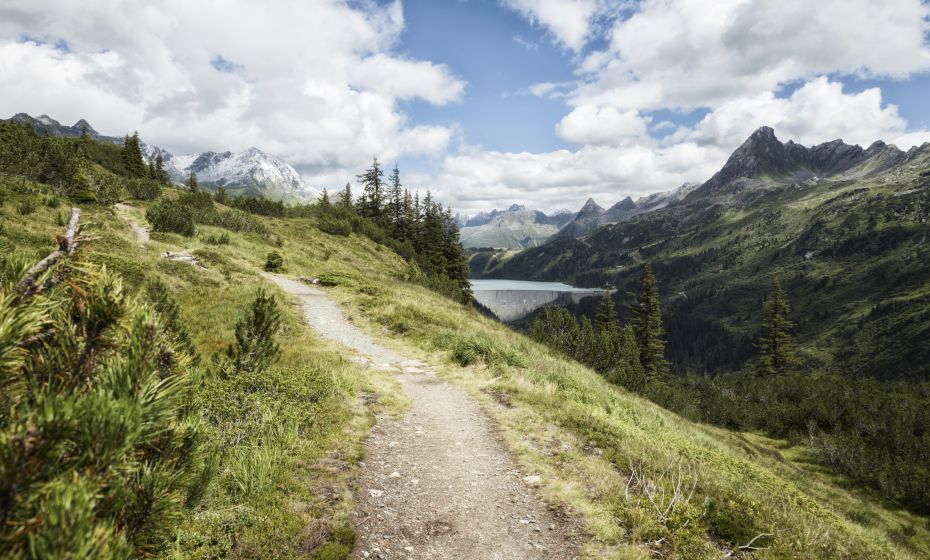 Blick zum Kopsstausee.