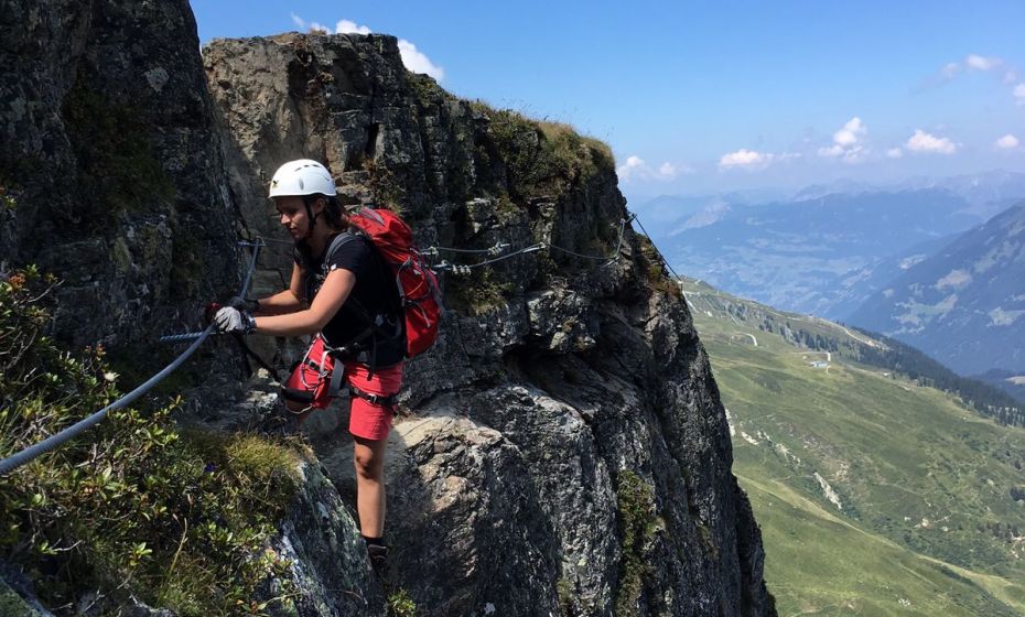 Querteil nach Steilwand