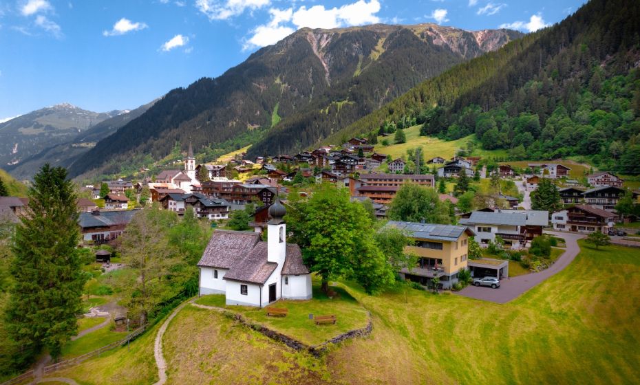 Talweg von St. Gallenkirch nach Partenen Talweg von St. Gallenkirch nach Partenen