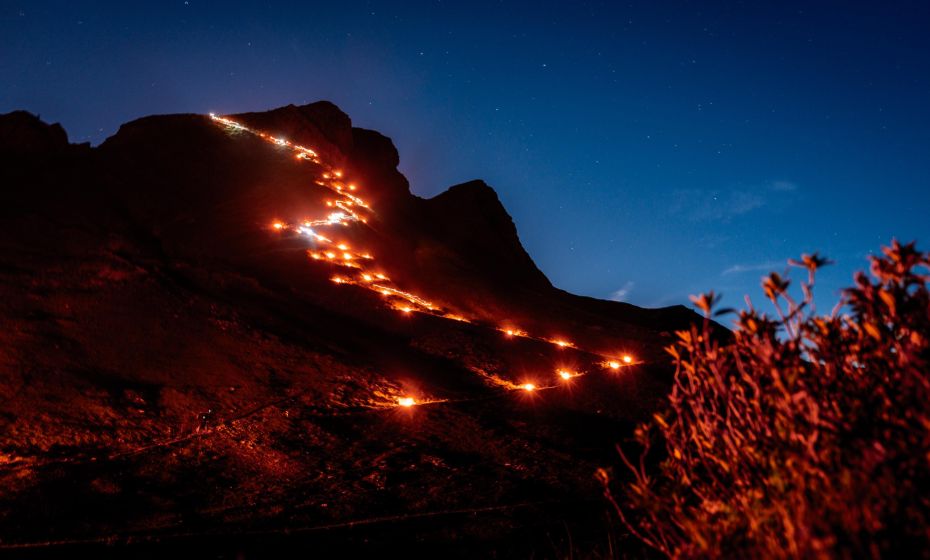 Fakelzug Hühenfeuer Fakelzug Hühenfeuer
