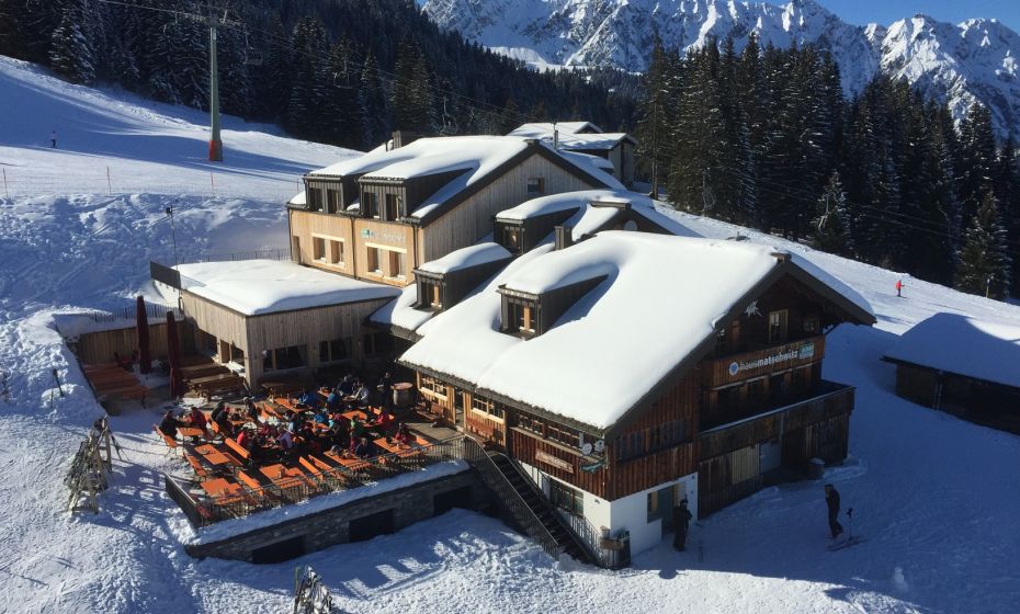 Haus Matschwitz im Winter