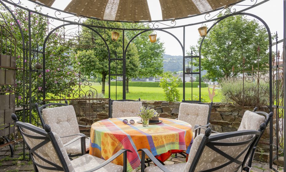 Ferienwohnung Helgis Heimat Lochau, Garten ©- Ferienwohnung Helgis Heimat Lochau, Garten ©-