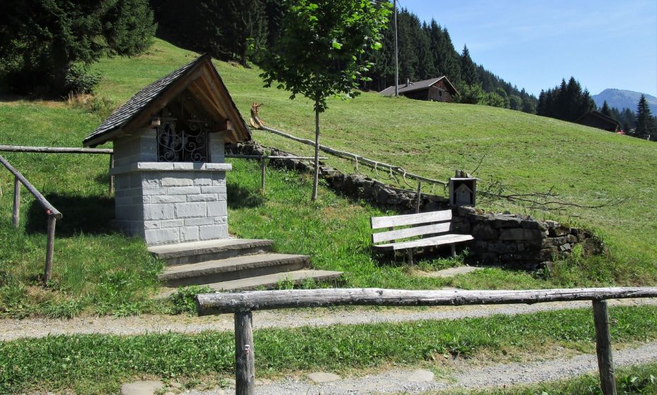 Die Renovierung von BildstÃ¶cken sind immer Zeichen der Verbundenheit der Menschen mit der Vergangenheit