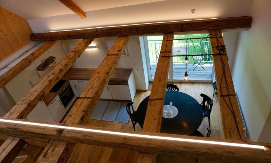 Beeindruckende Wohnung im Rheintal