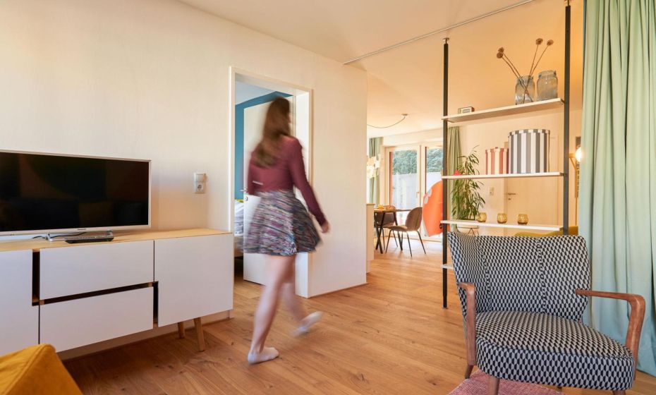 Rotes Haus Bregenz Pop-Up Wohnung