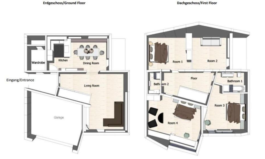 Haus4Zimmer - Luxus mit Blick über den Bodensee - mit Garage Haus4Zimmer - Luxus mit Blick über den Bodensee - mit Garage
