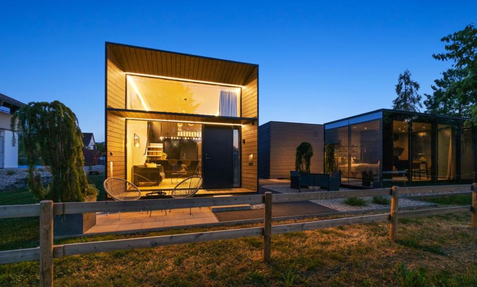 KODA LOFT EXTENDED - Urlaub im Tiny House Bodensee KODA LOFT EXTENDED - Urlaub im Tiny House Bodensee