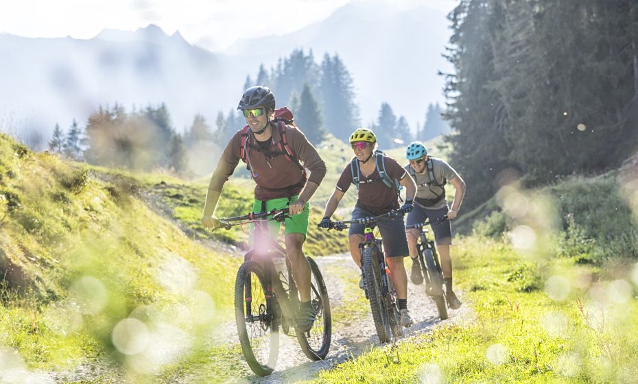 Mountainbiken am Sonnenbalkon Mountainbiken am Sonnenbalkon