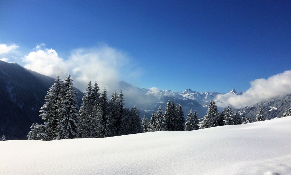 Winterwandern auf dem Kristberg Winterwandern auf dem Kristberg