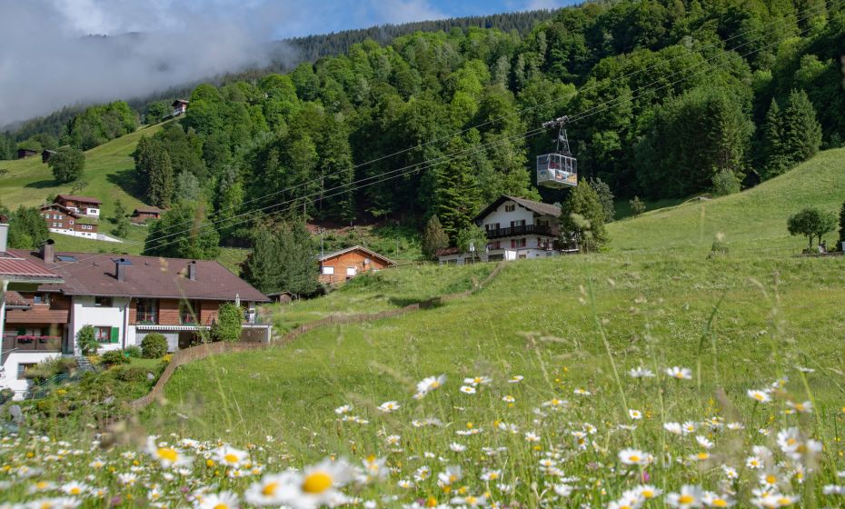 Talstation der Montafoner Kristbergbahn Talstation der Montafoner Kristbergbahn