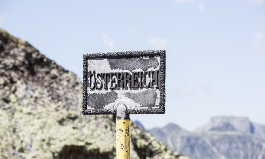 Grenze Schlappiner Joch Grenze Schlappiner Joch