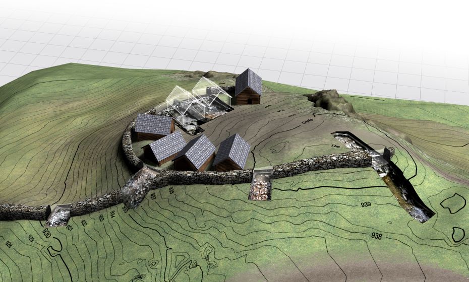 Prof. Dr. Rüdiger Krause und Mitarbeiter, Institut für Archäologische Wissenschaften der Goethe-Universität Frankfurt am Main - Prof. Dr. Rüdiger Krause, Montafon-Projekt der Goethe-Universität Frankfurt am Main Friaga Wald