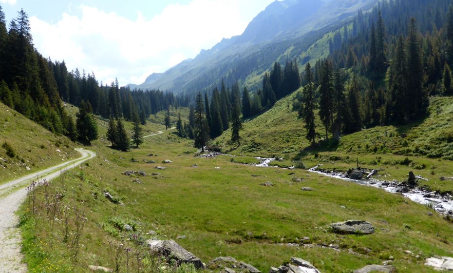 Hinteres Silbertal im Europaschutzgebiet Verwall Hinteres Silbertal im Europaschutzgebiet Verwall