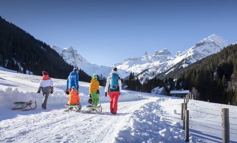 Drei Türme beim Rodeln Drei Türme beim Rodeln