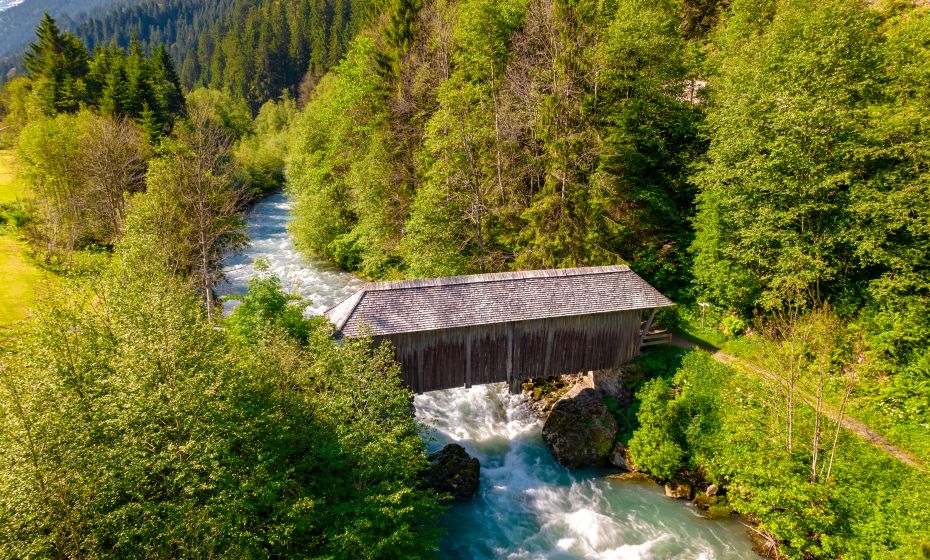 Talweg von St. Gallenkirch nach Partenen Talweg von St. Gallenkirch nach Partenen