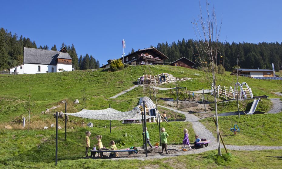 Silberspielwelt mit St. Agatha Bergknappenkapelle Silberspielwelt mit St. Agatha Bergknappenkapelle