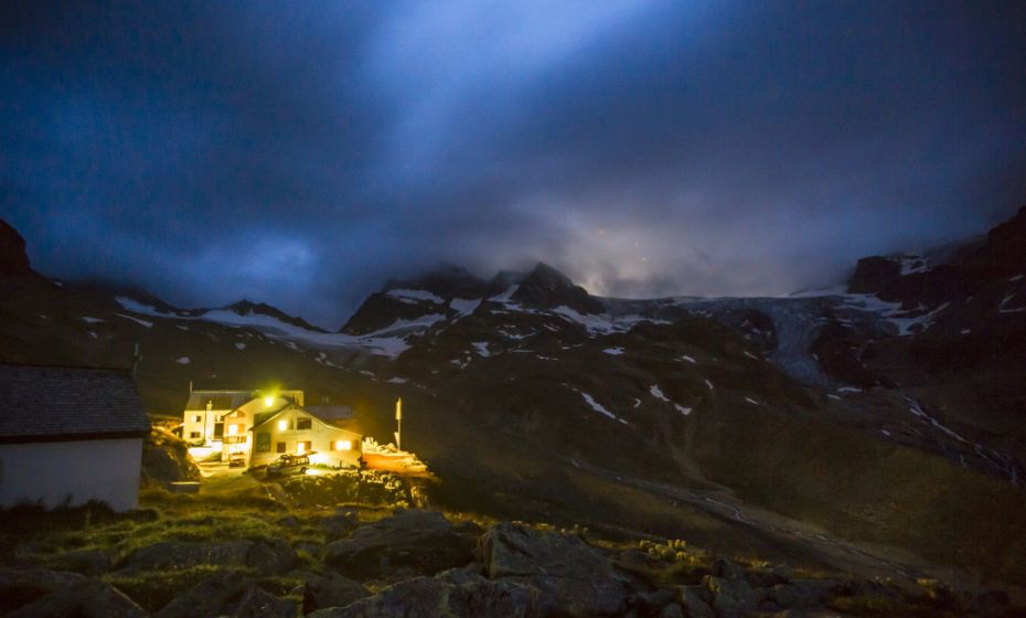 Abendstimmung auf der Wiesbadener HÃ¼tte