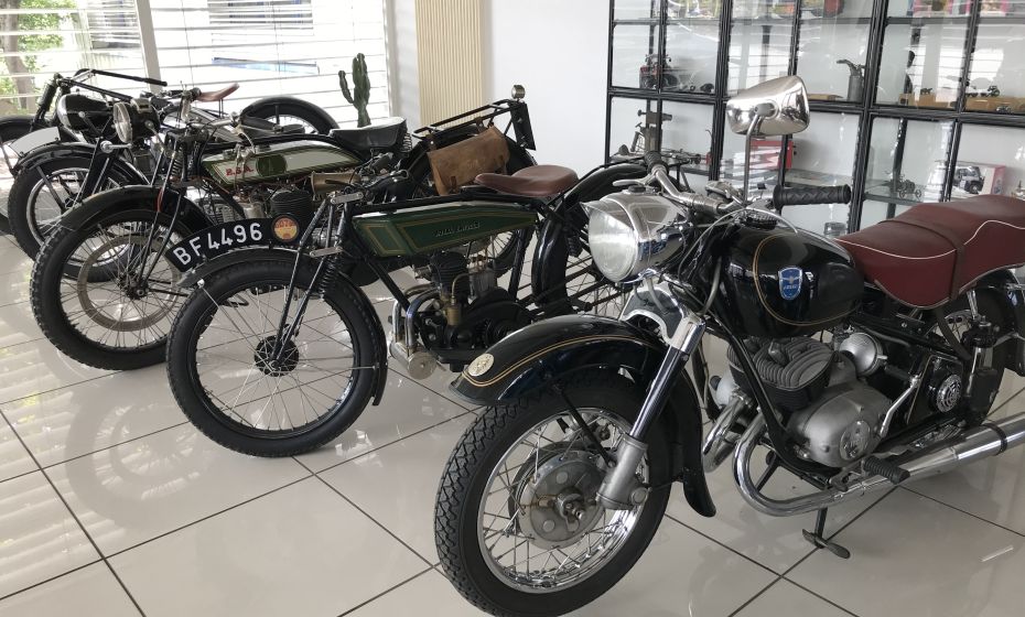 Oldtimermuseum Hard, Motorradhalle Oldtimermuseum Hard