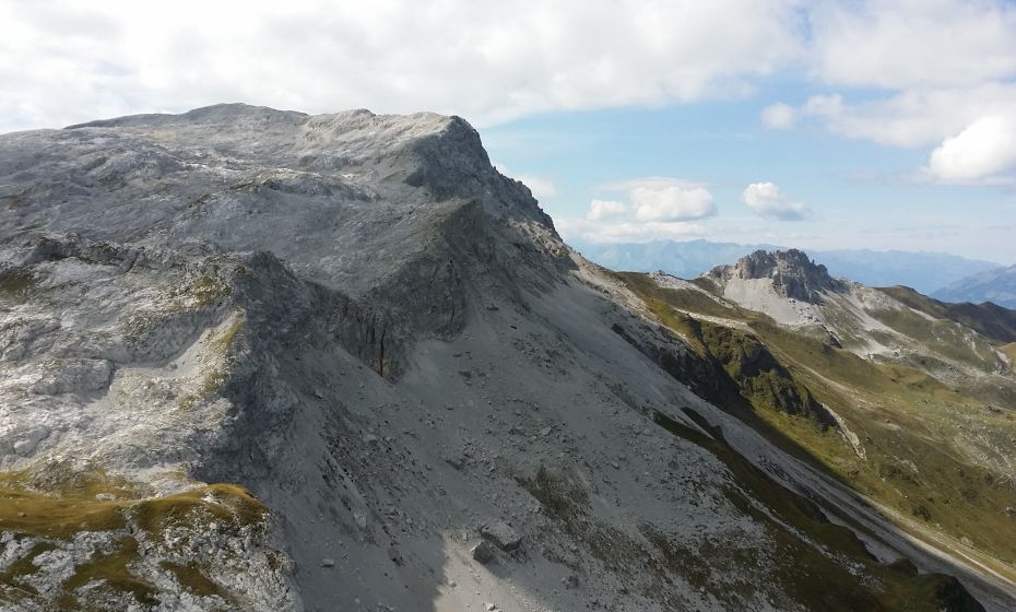 Rätschenfluh mit Blick vom Gafierjöchle Rätschenfluh mit Blick vom Gafierjöchle