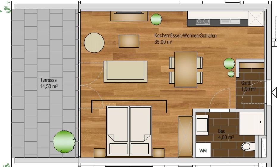 Relaxed Urban Living - Aparthotel und Boardinghouse