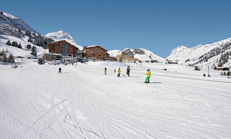 Kinderskilift hinter unserem Hotel Kinderskilift hinter unserem Hotel