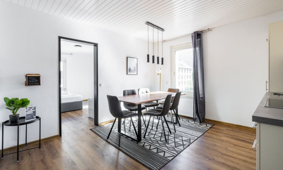 homy Lakeside Symphony Apt 6 Bregenz, Wohnzimmer KÃ¼che Bild 1