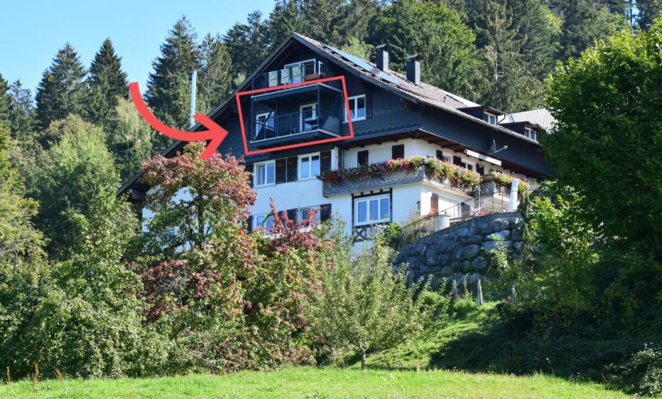 Fewo am PfÃ¤nder, Lochau, Balkon