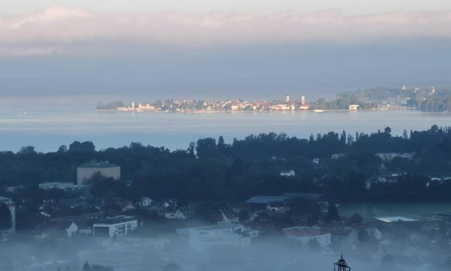 Bauernhaus am PfÃ¤nderhang mit Seeblick